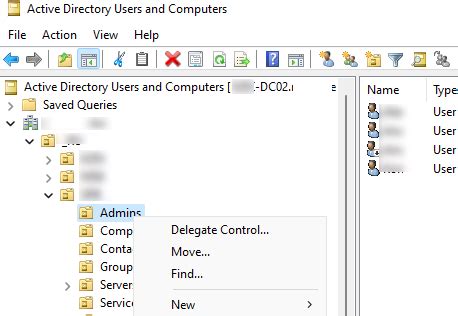 Missing active directory users and computers windows 10